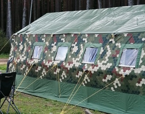 ИЗН-63 на палатку Роснар Р-63 (Сотовый камуфляж)