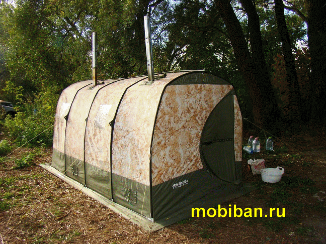 Мобильная баня Мобиба МБ-104 с Согрой