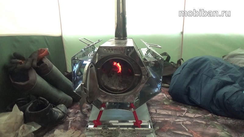 Печь длительного горения Согра в Мобиба МБ-442 М2