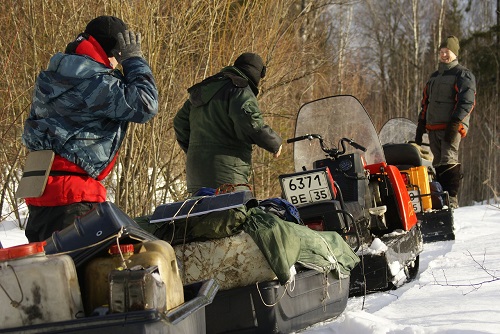 Палатка Роснар Р-34 для снегоходчиков