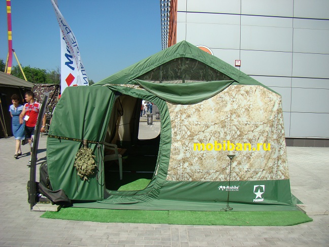 Мобиба Р-63. Отапливаемая палатка спецназ